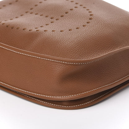 Hermes Taurillon Clemence Evelyne III TGM Gold 9 of 11