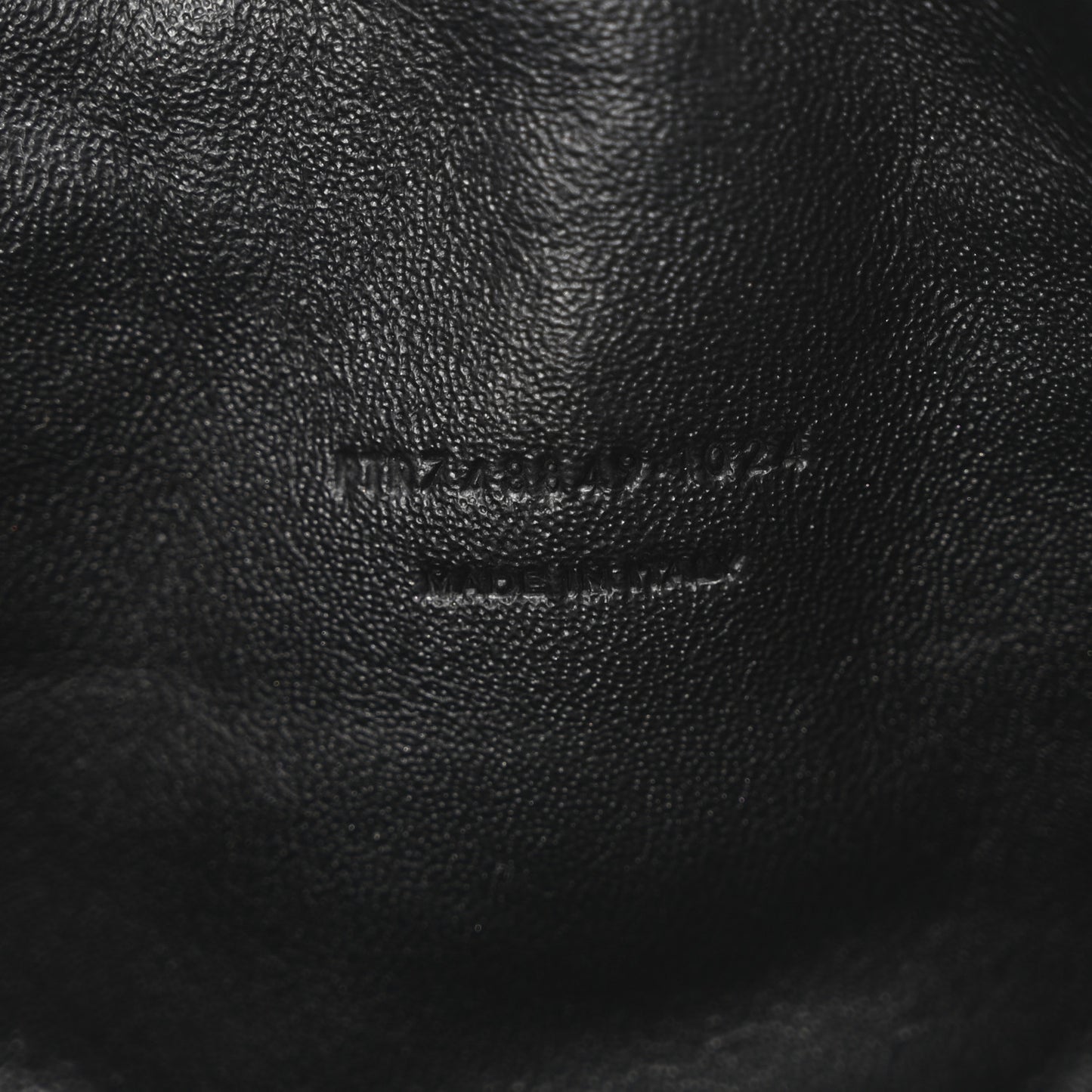 Calfskin Matelasse Monogram Mini Lou Camera Bag Black
