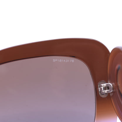 Prada Acetate Baroque Sunglasses SPR 27O Purple Havana 7 of 9