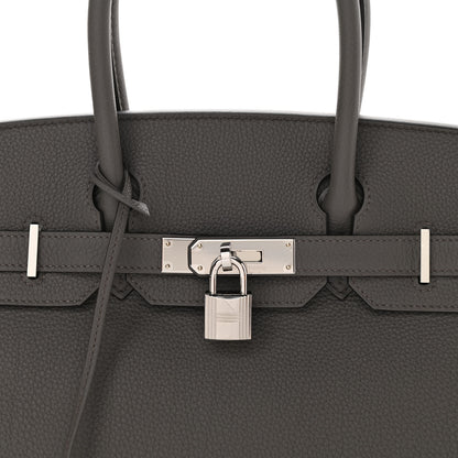 Hermes Togo Birkin 30 Etain 8 of 11
