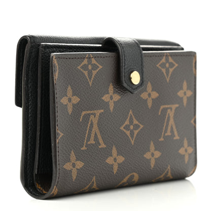 Louis Vuitton Monogram Pallas Compact Wallet Black 3 of 10
