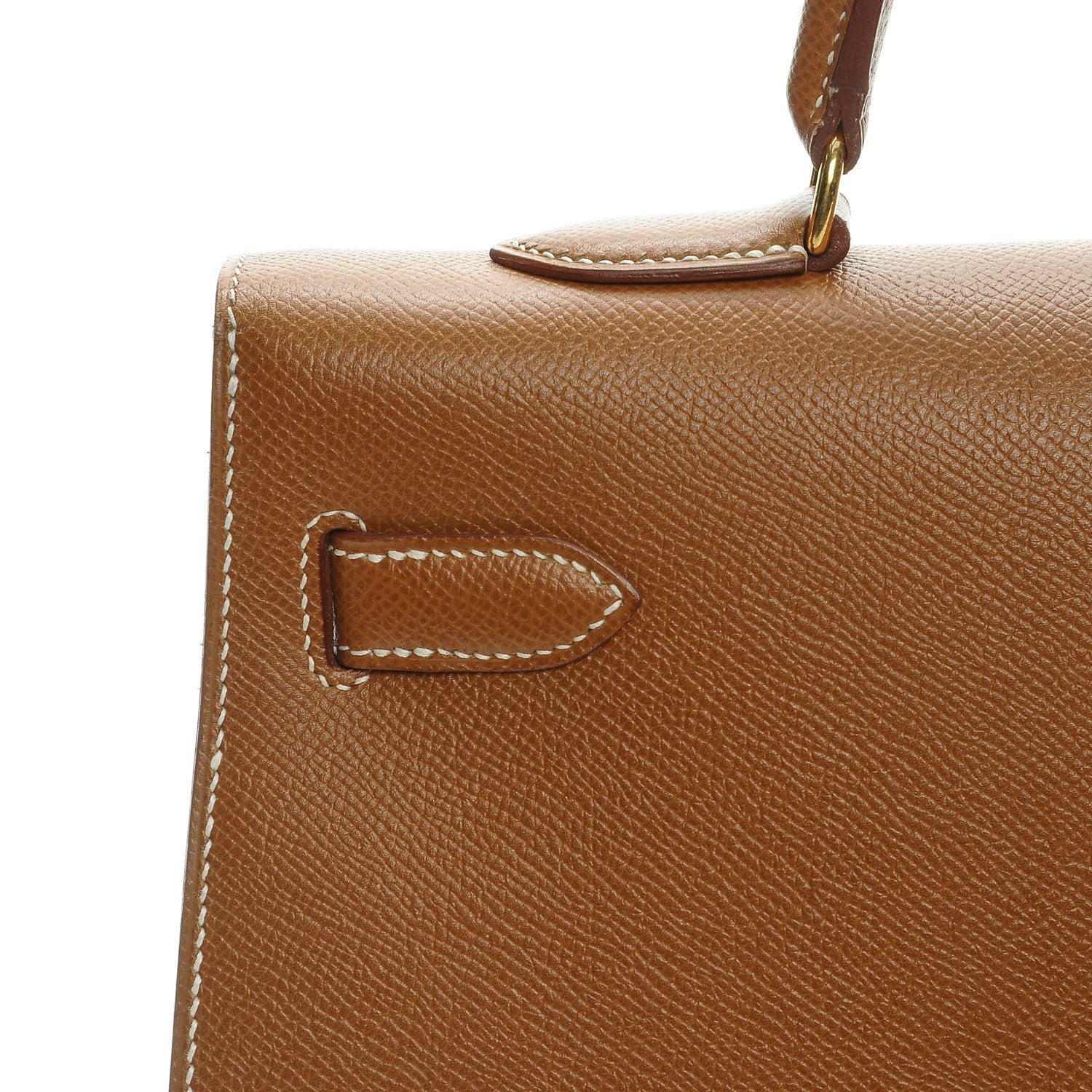 Hermes Courchevel Kelly Sellier 35 Gold 11 of 35