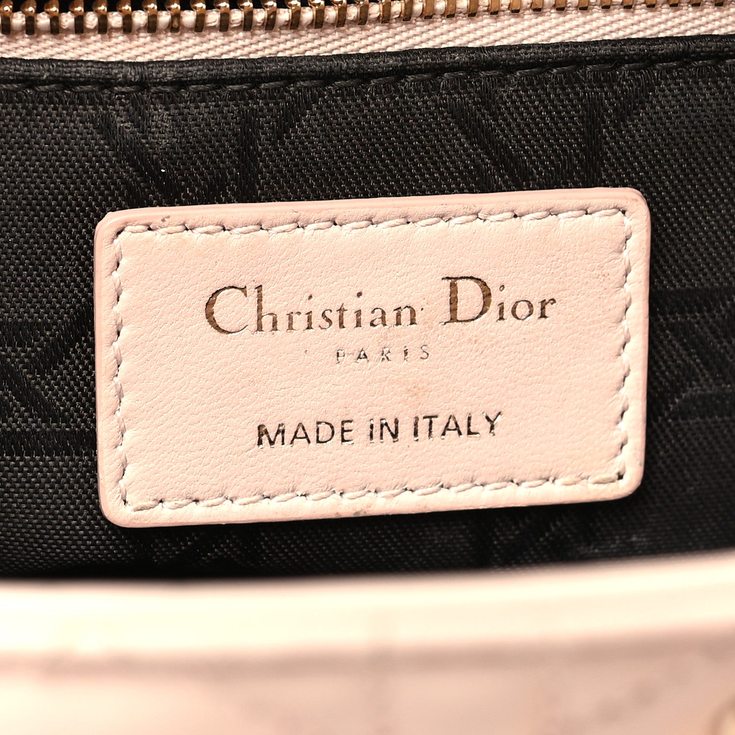 Christian Dior Lambskin Cannage Small My ABCDior Lady Dior Light Pink 6 of 13