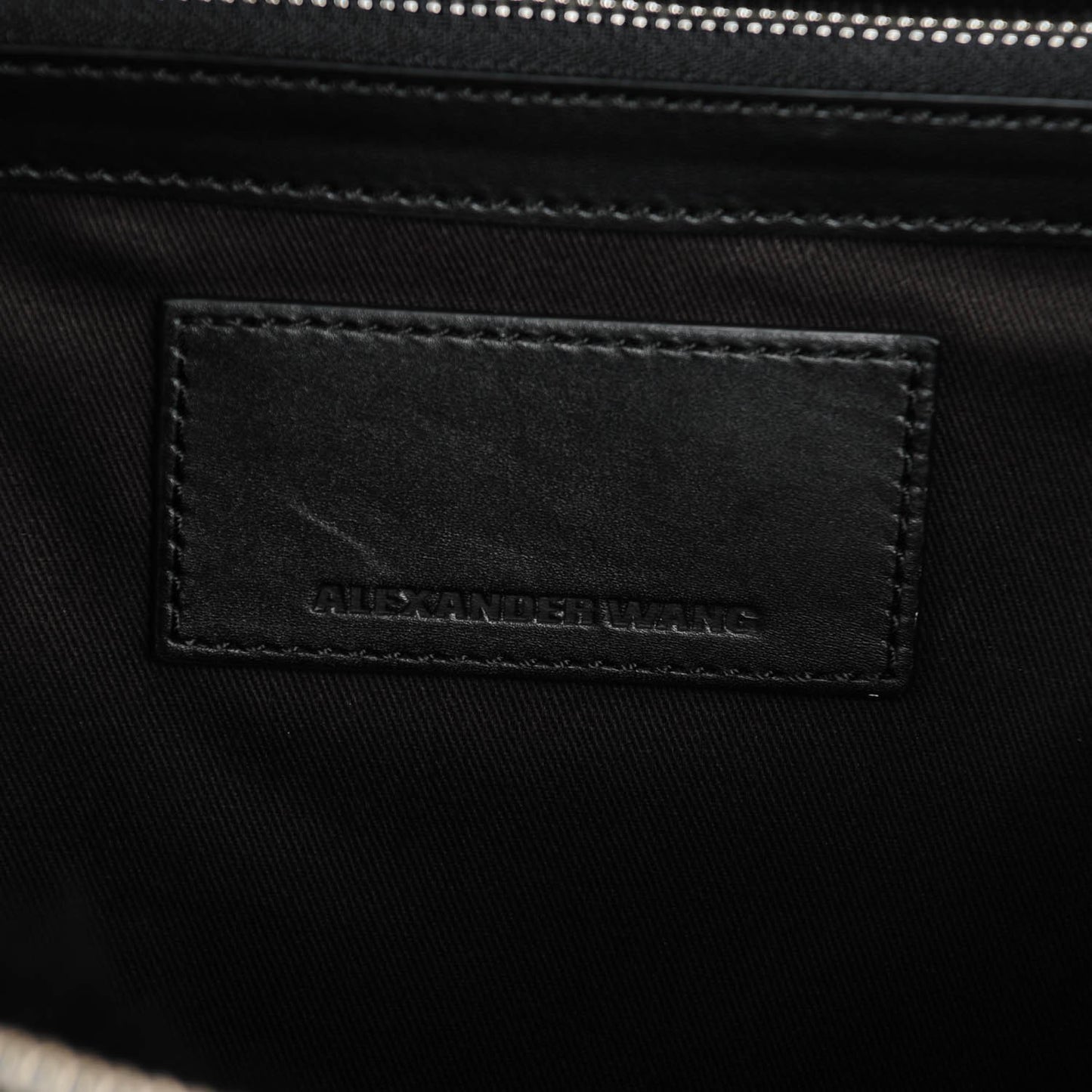 Shearling Rubberized Lambskin Inside Out Backpack Black