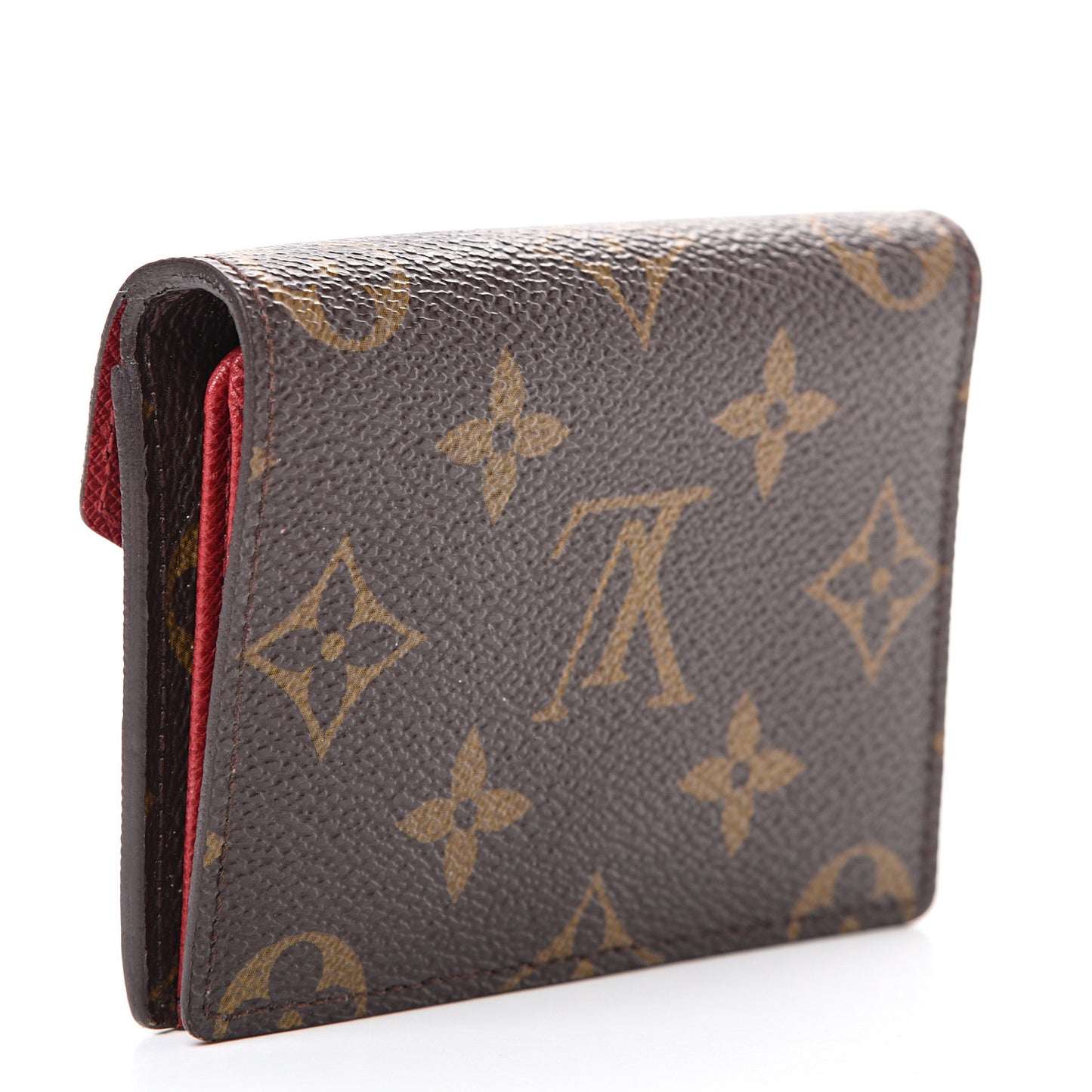 Monogram Compact Marie Wallet Rouge