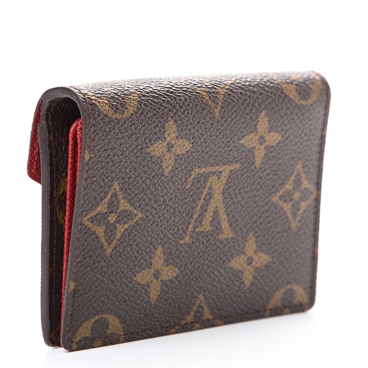 Louis Vuitton Monogram Compact Marie Wallet Rouge 2 of 6