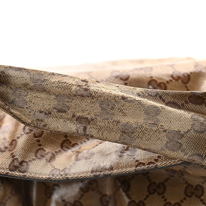 Gucci Crystal Monogram Medium Hysteria Tote Brown 13 of 14