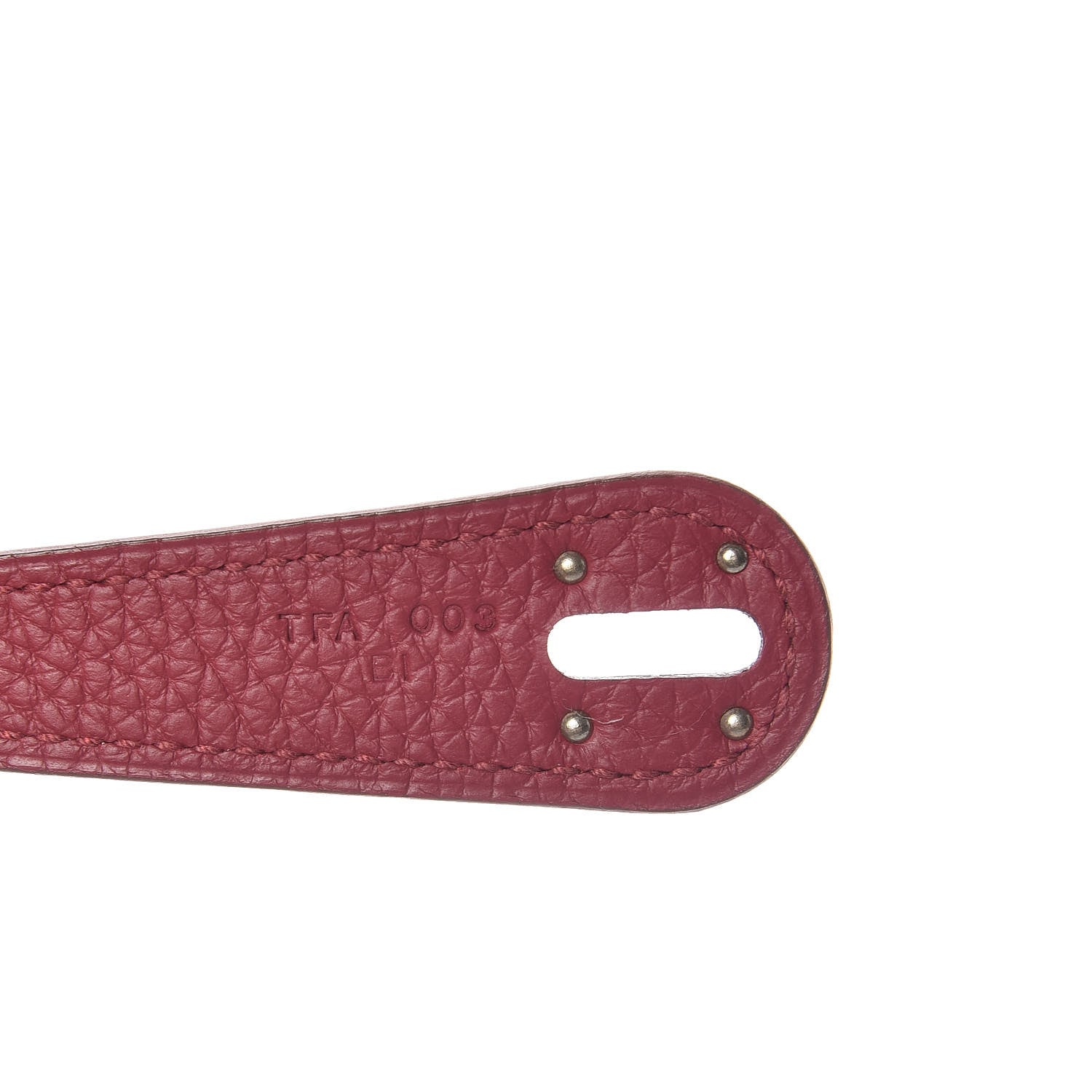 Hermes Taurillon Clemence Lindy 30 Rubis 7 of 9