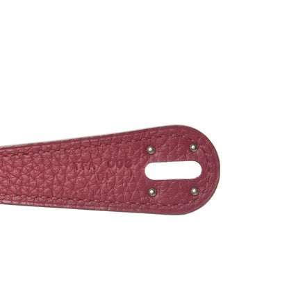 Hermes Taurillon Clemence Lindy 30 Rubis 7 of 9