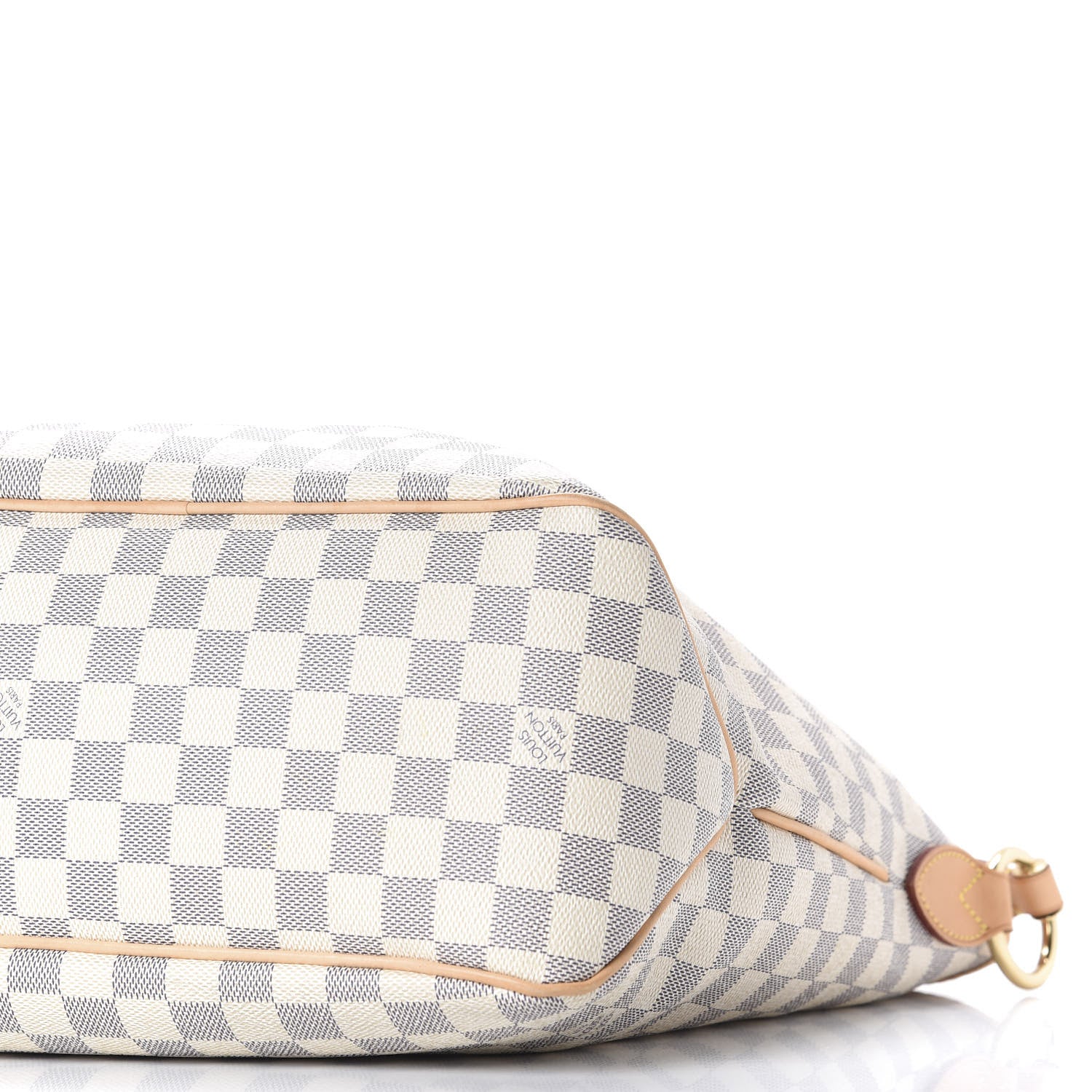 Louis Vuitton Damier Azur Delightful MM Rose Ballerine 9 of 10