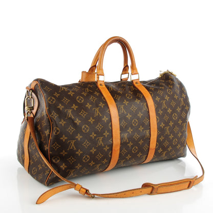 Louis Vuitton Monogram Keepall Bandouliere 50 3 of 10