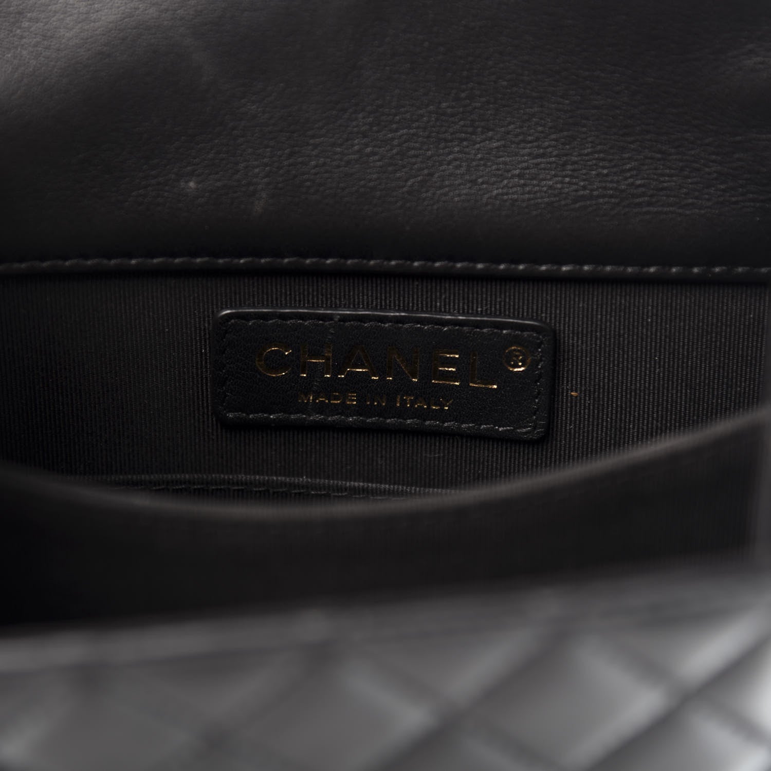 Chanel Calfskin Quilted North South Boy Flap Black 8 of 10