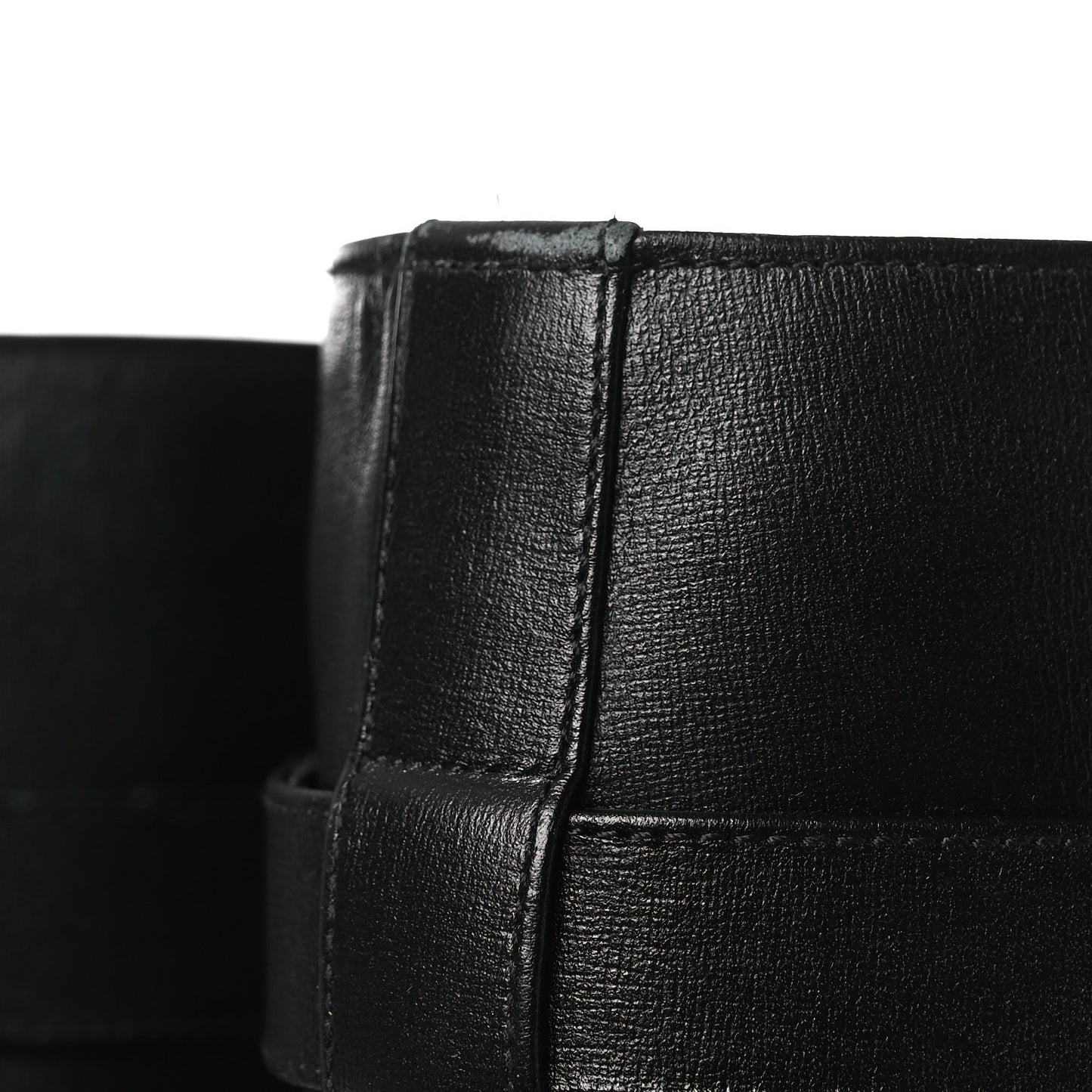Calfskin Shark Lock Pant Boots 37 Black