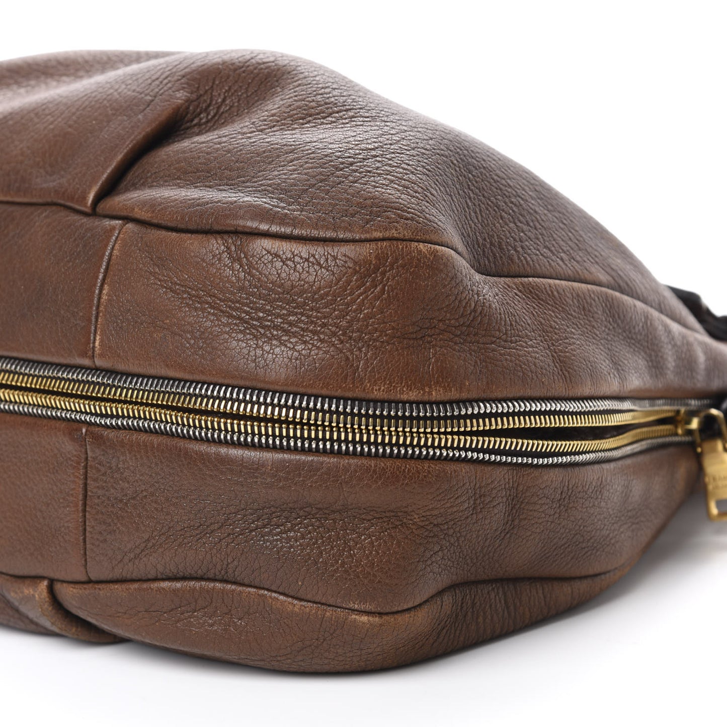 Vitello Daino Shoulder Bag Bruciato