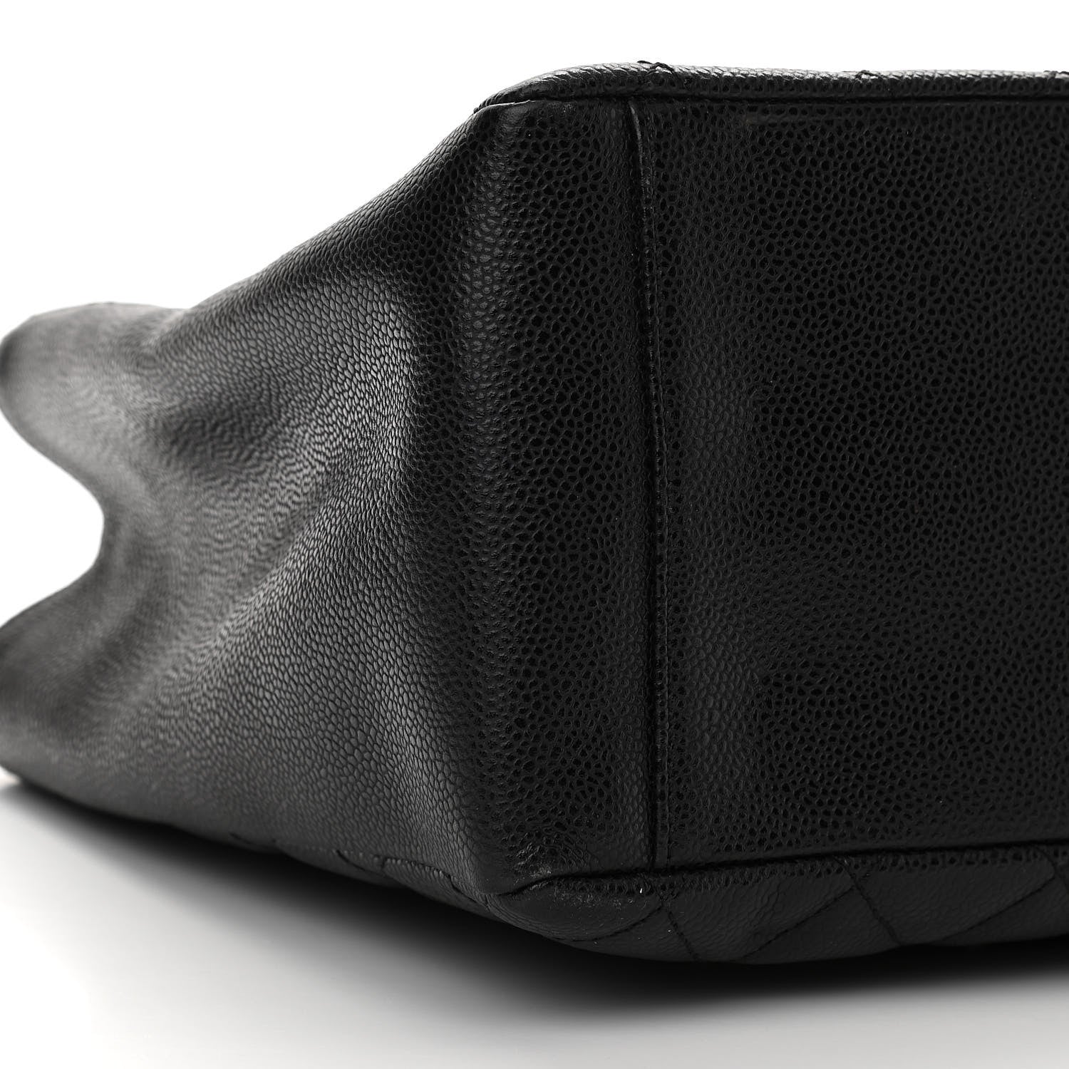 Chanel Caviar Quilted Grand Shopping Tote GST Black 9 of 10