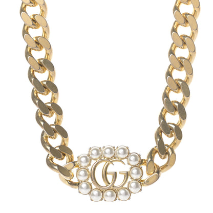 Gucci Pearl Double G Choker Gold 1 of 4