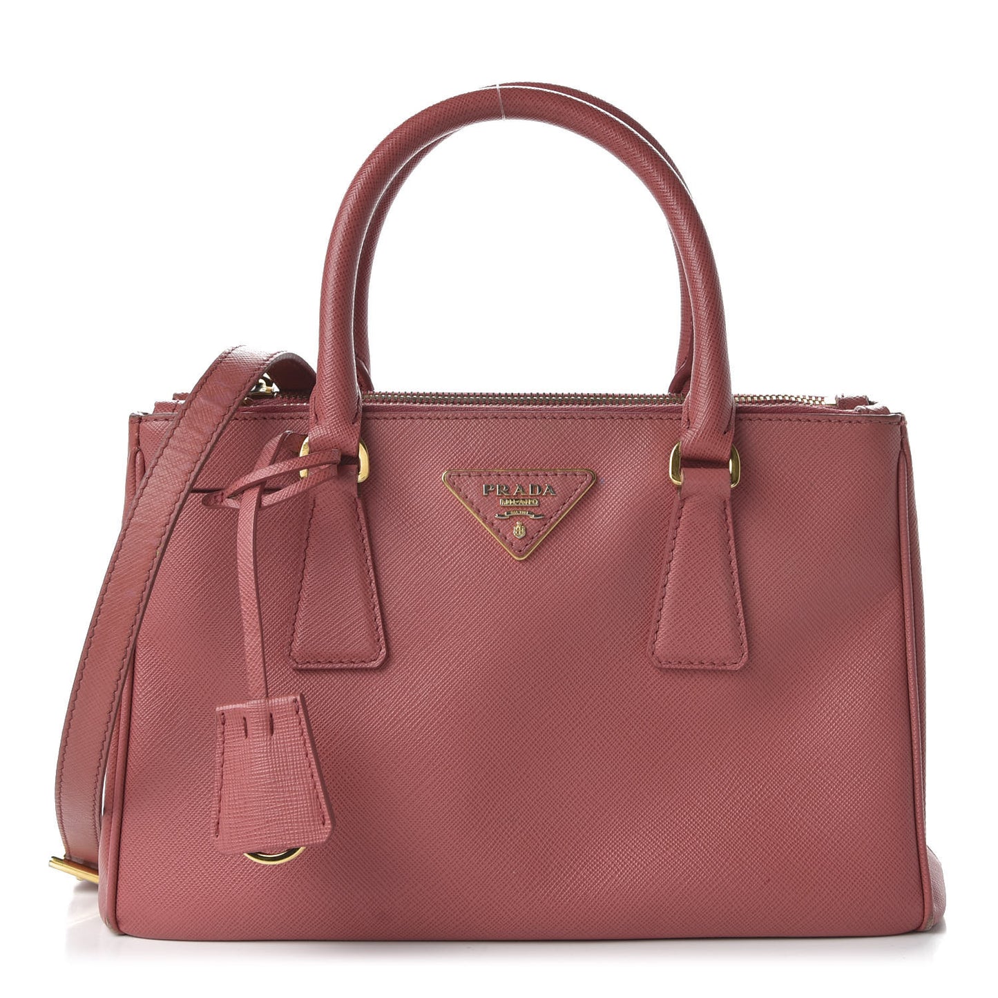 Saffiano Mini Galleria Double Zip Tote Tamaris