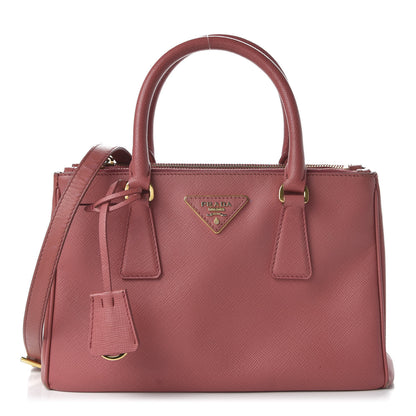 Prada Saffiano Mini Galleria Double Zip Tote Tamaris 1 of 11