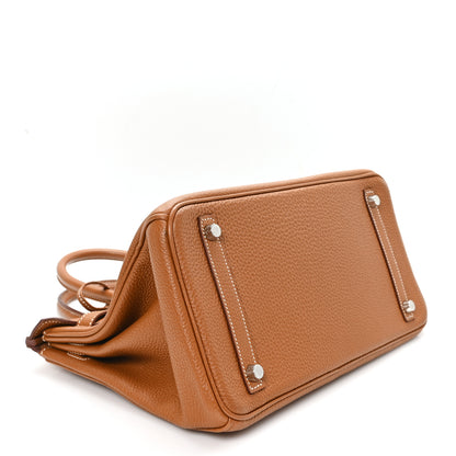 Hermes Togo Birkin 30 Gold 4 of 11