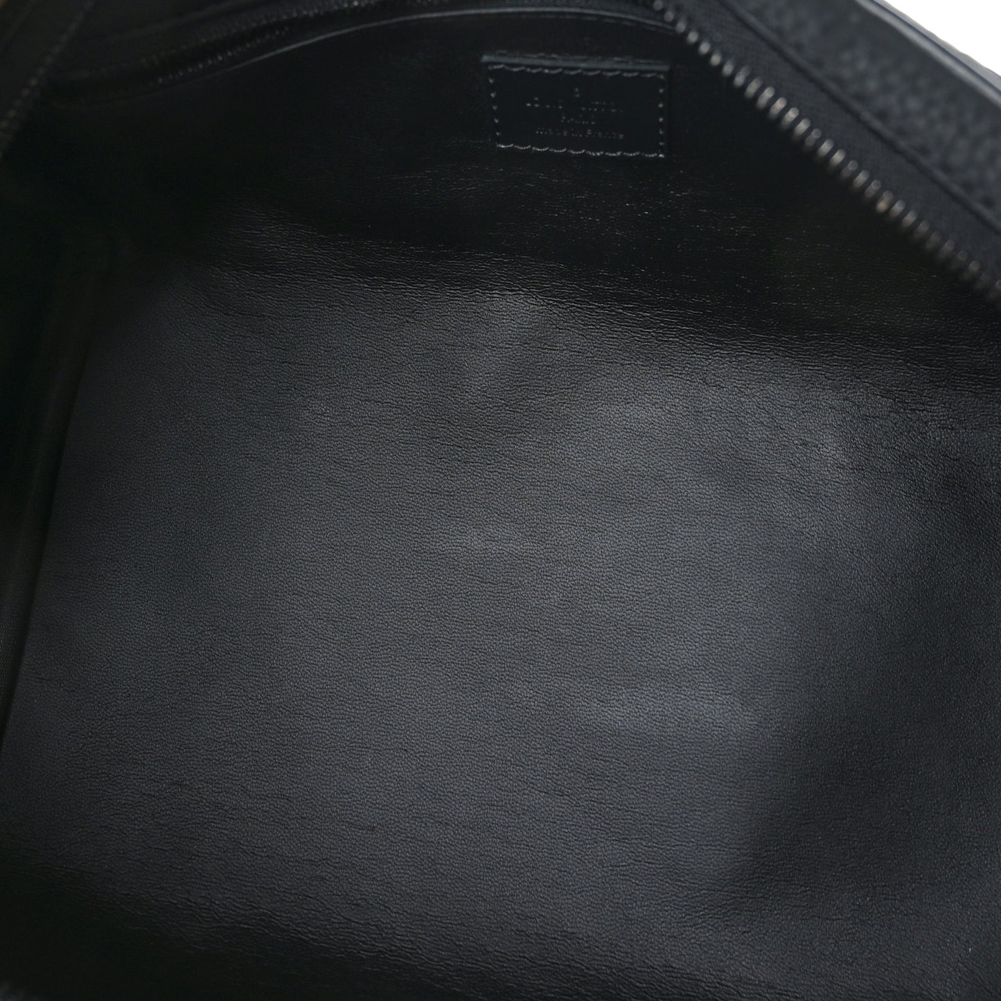 Taurillon Monogram Dopp Kit Toilet Pouch Black
