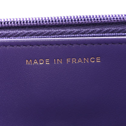 Chanel Caviar Quilted Wallet On Chain WOC Purple 7 of 12