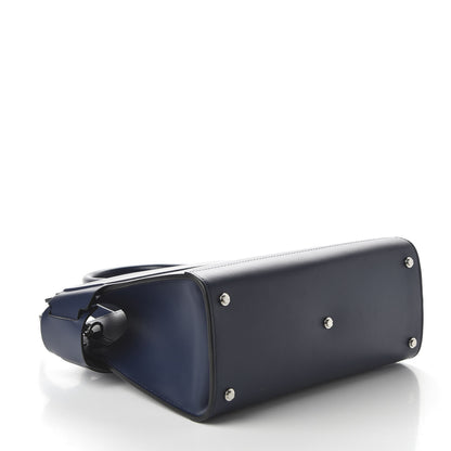 Givenchy Smooth Calfskin Small Horizon Satchel Night Blue 5 of 9