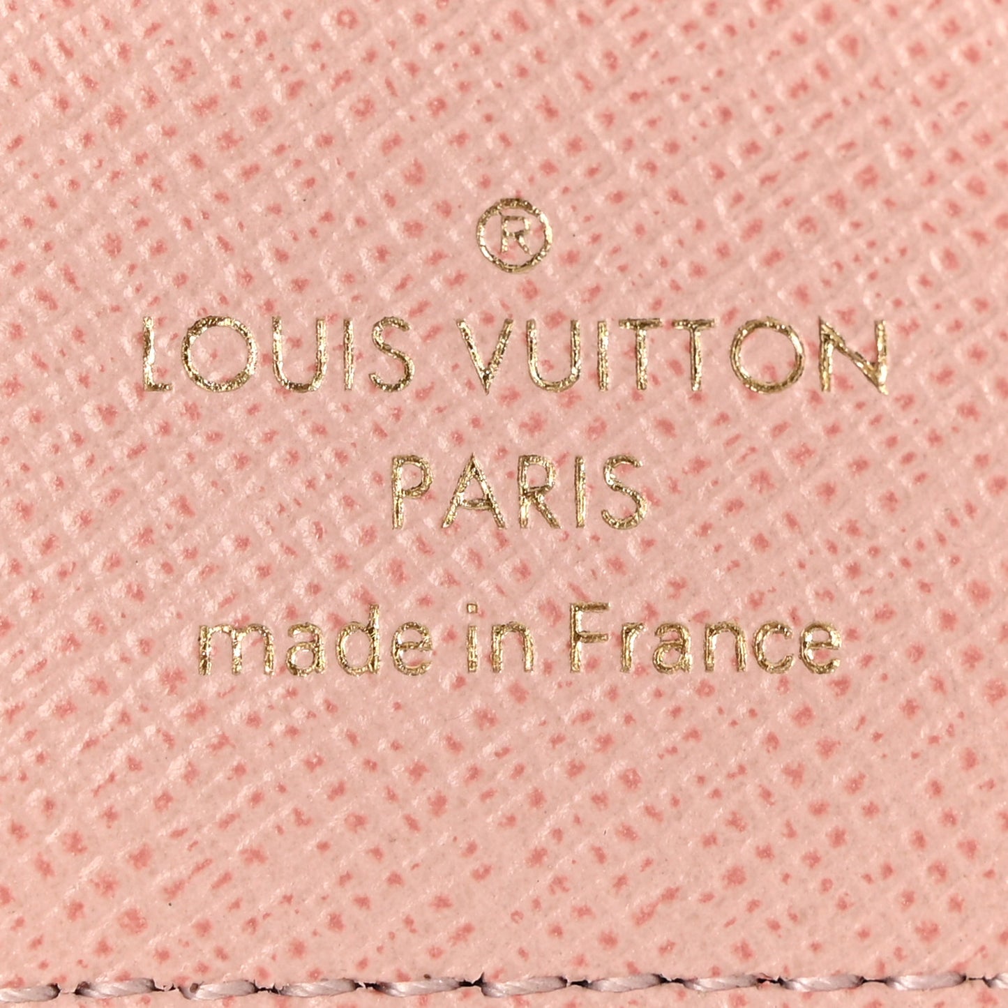 Monogram Juliette Wallet Rose Ballerine