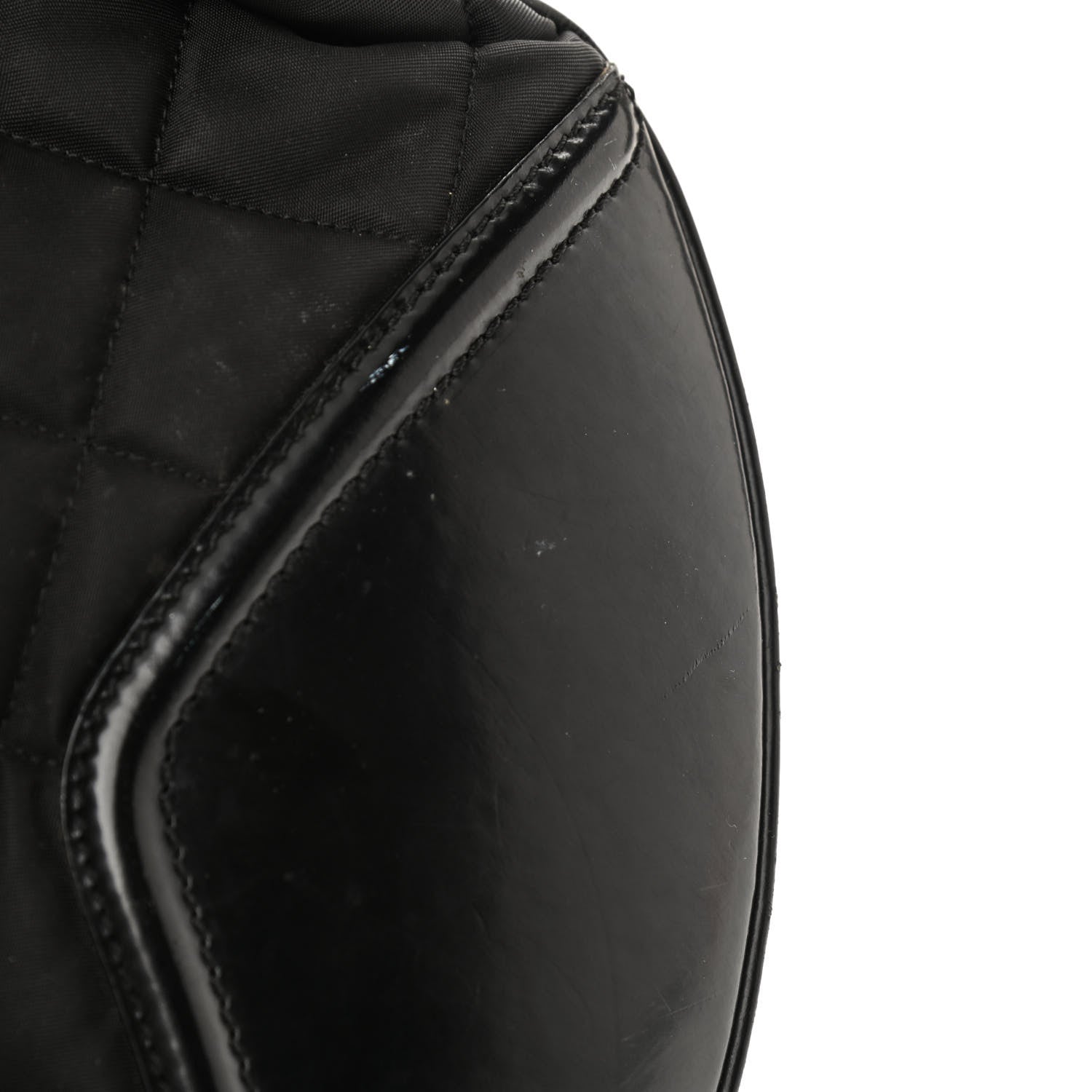 Burberry Nylon Calfskin Quilted Hoxton Hobo Black 12 of 12