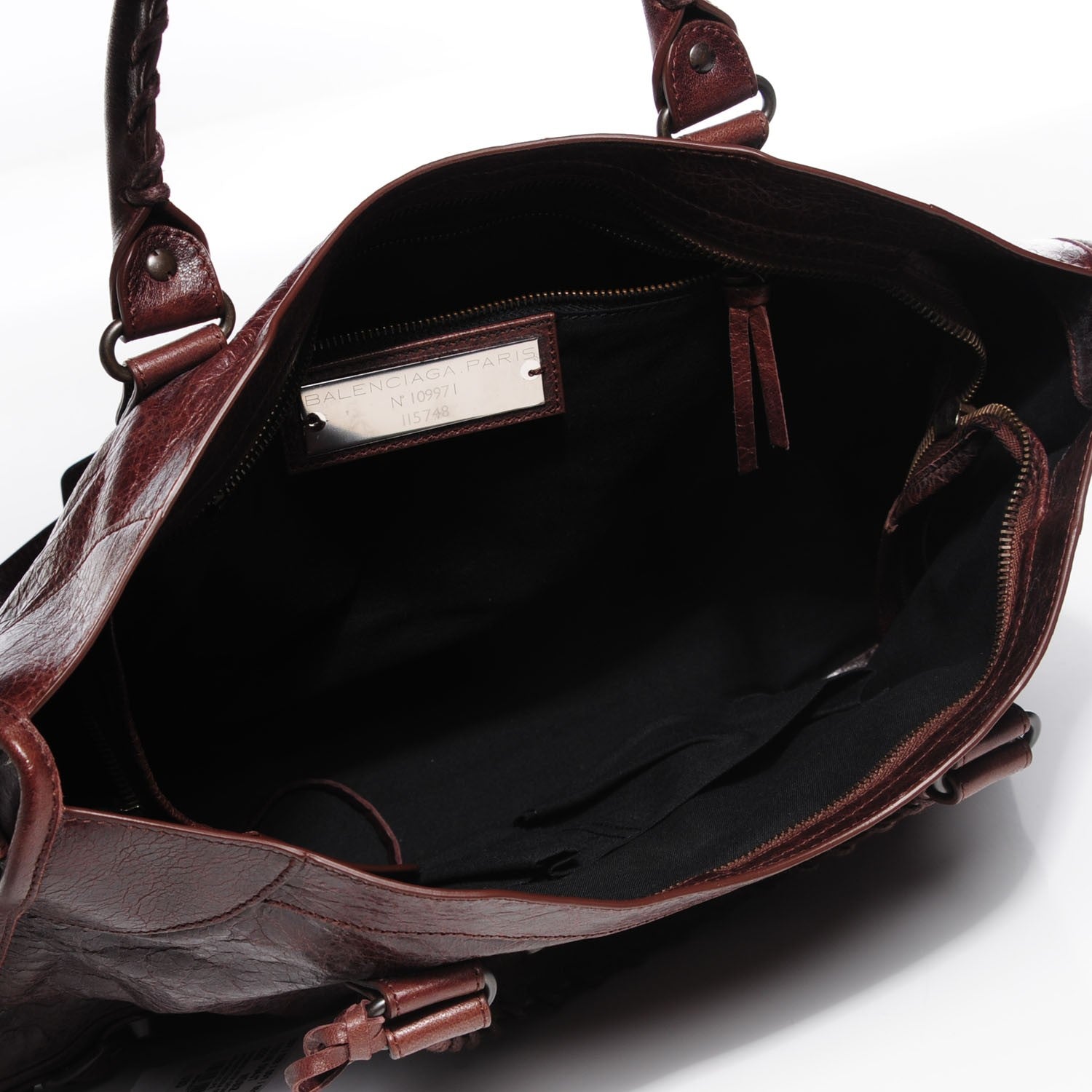 Balenciaga Agneau Classic Hardware City Cigare Fonce 5 of 15