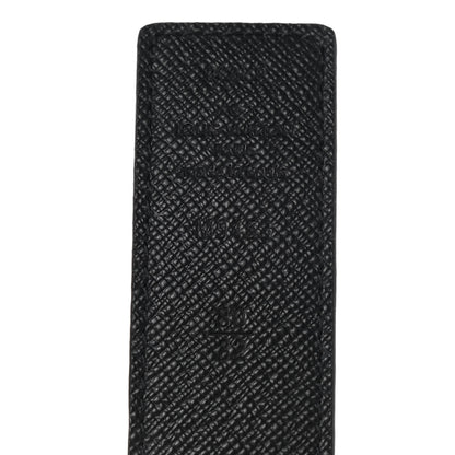 Louis Vuitton Calfskin Monogram 30mm LV Initiales Reversible Belt 80 32 Black 3 of 5