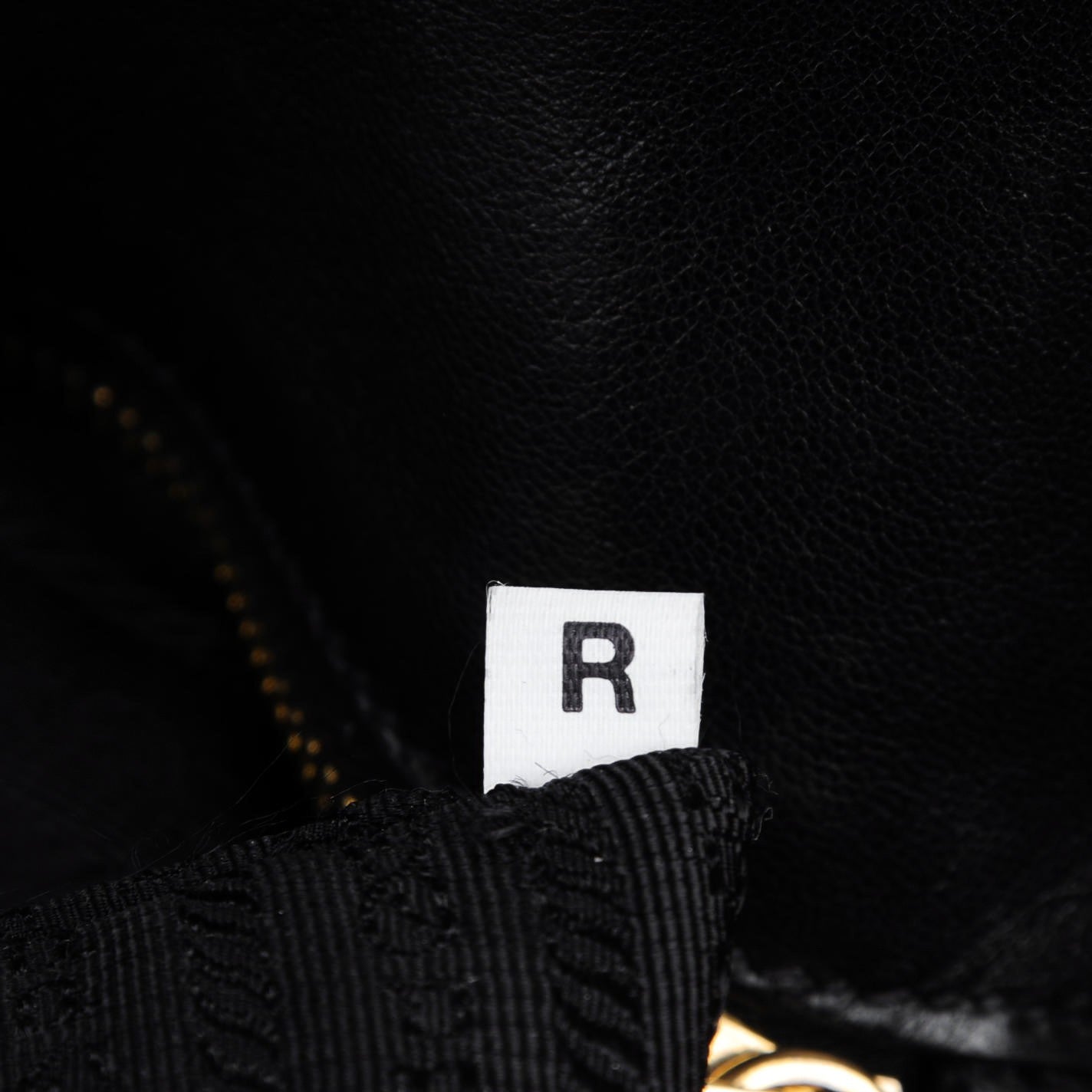 Tessuto Nylon Logo Tote Nero Black