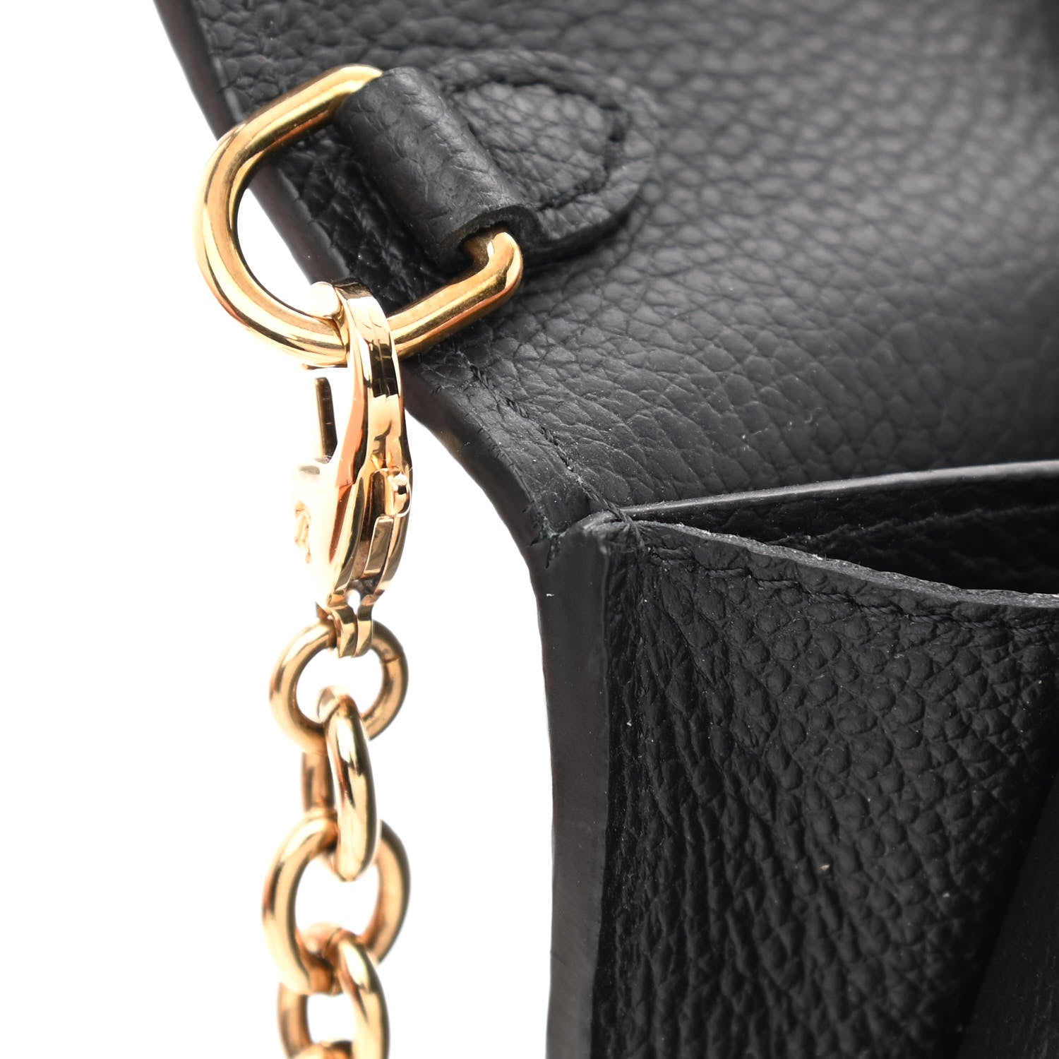 Louis Vuitton Empreinte Vavin Chain Wallet Black 12 of 14