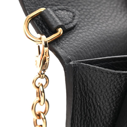 Louis Vuitton Empreinte Vavin Chain Wallet Black 12 of 14
