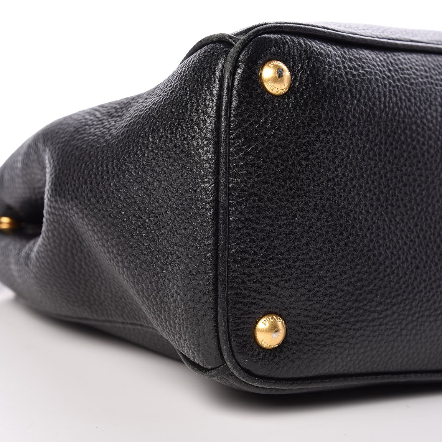 Prada Vitello Daino Large Double Zip Tote Nero Black 11 of 24