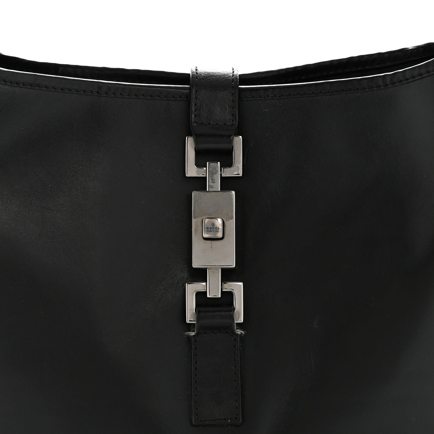 Gucci Calfskin Small Jackie O Hobo Black 8 of 15