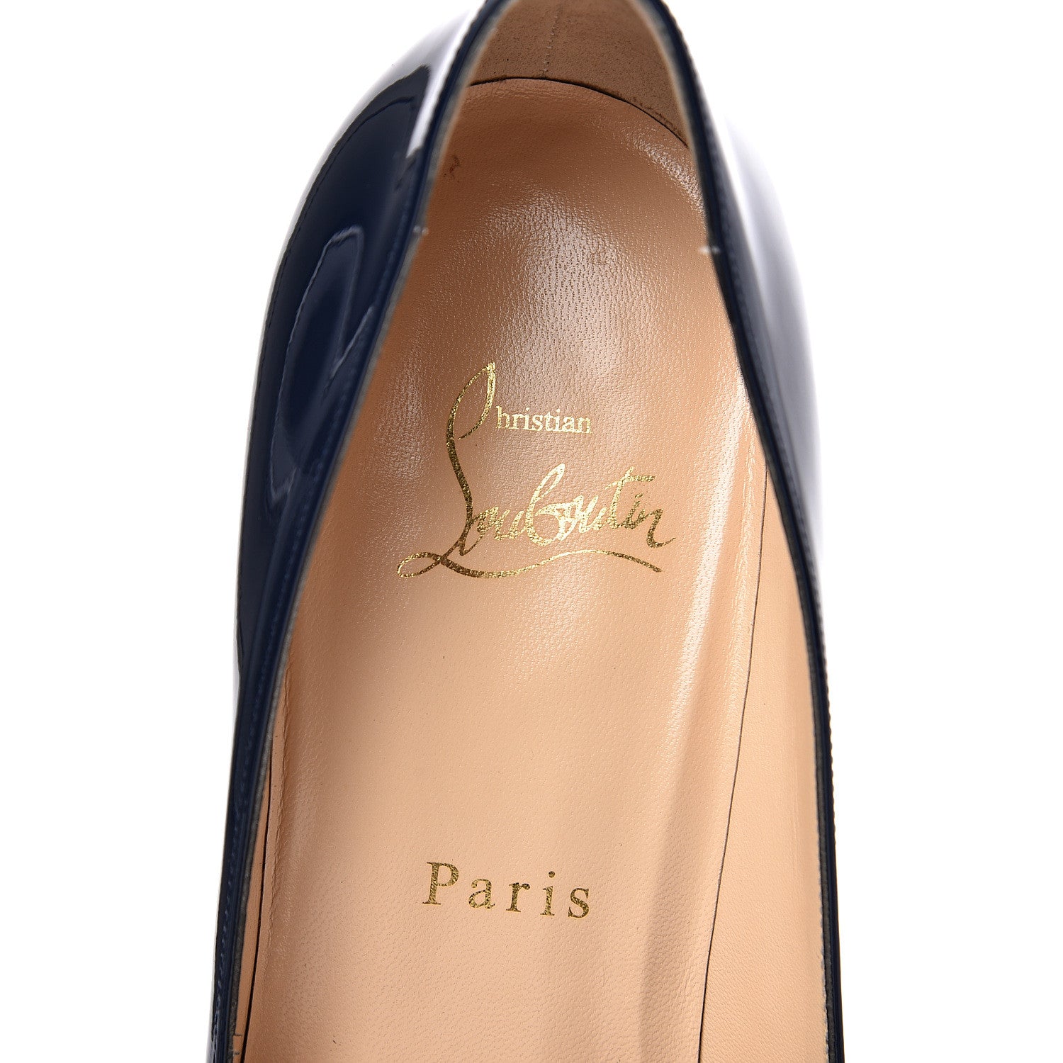 Christian Louboutin Patent Decollete 554 70 Pumps 39 Night 6 of 8