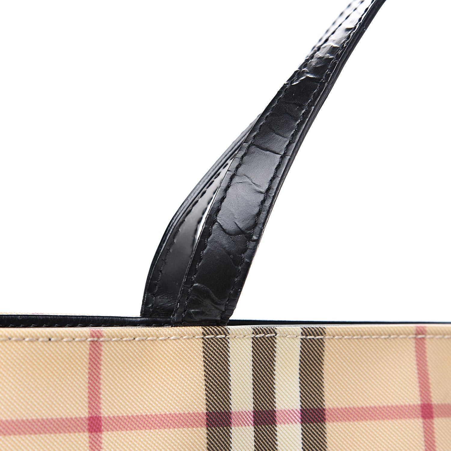 Burberry House Check Medium Tote Black 10 of 11