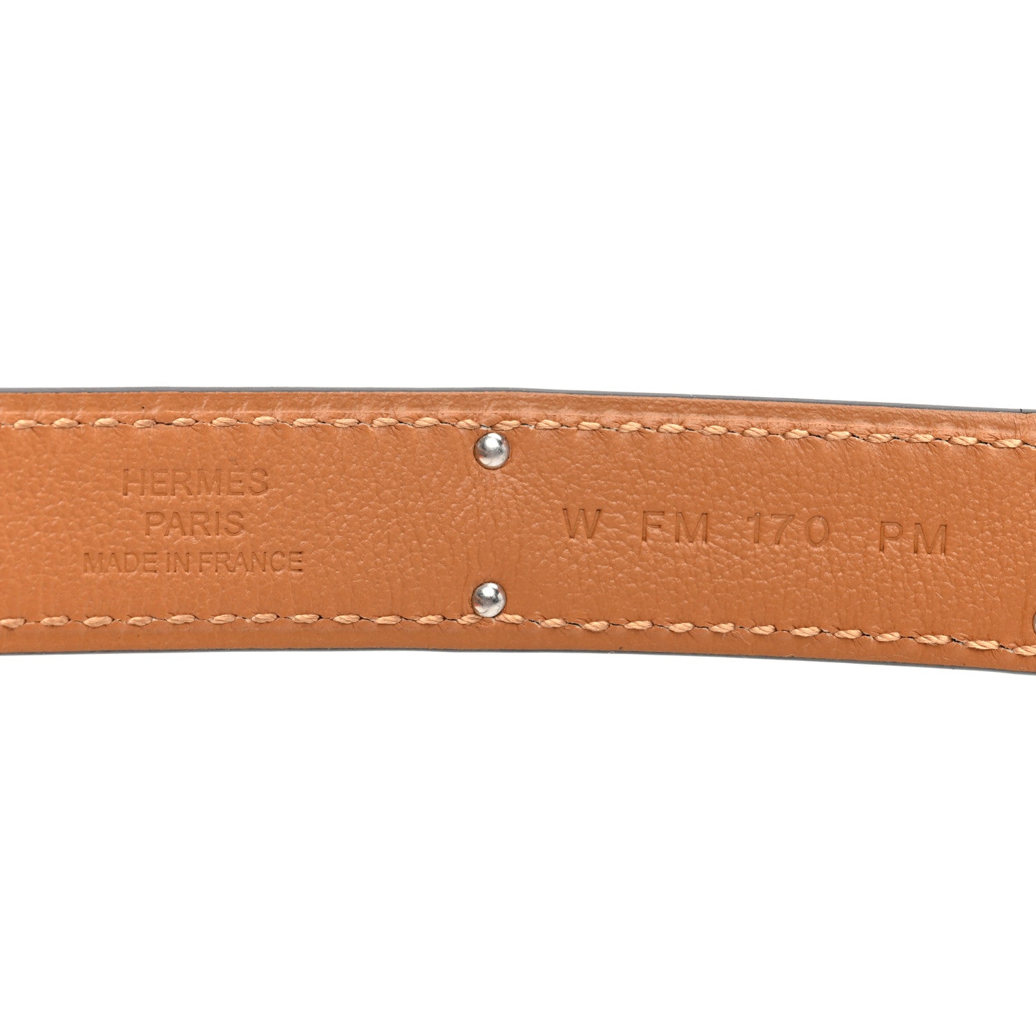Hermes Epsom Kelly Belt Black 3 of 4