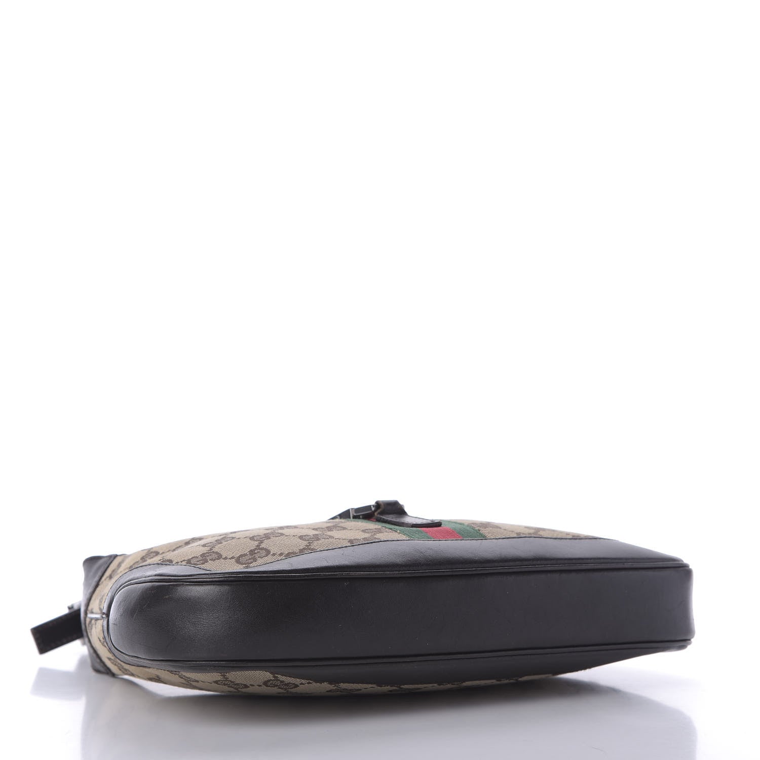 Gucci Monogram Web Small Jackie O Hobo Dark Brown 4 of 12