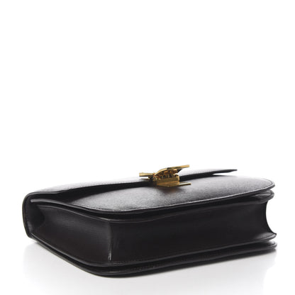 Celine Liege Calfskin Medium Classic Box Flap Bag Black 3 of 10