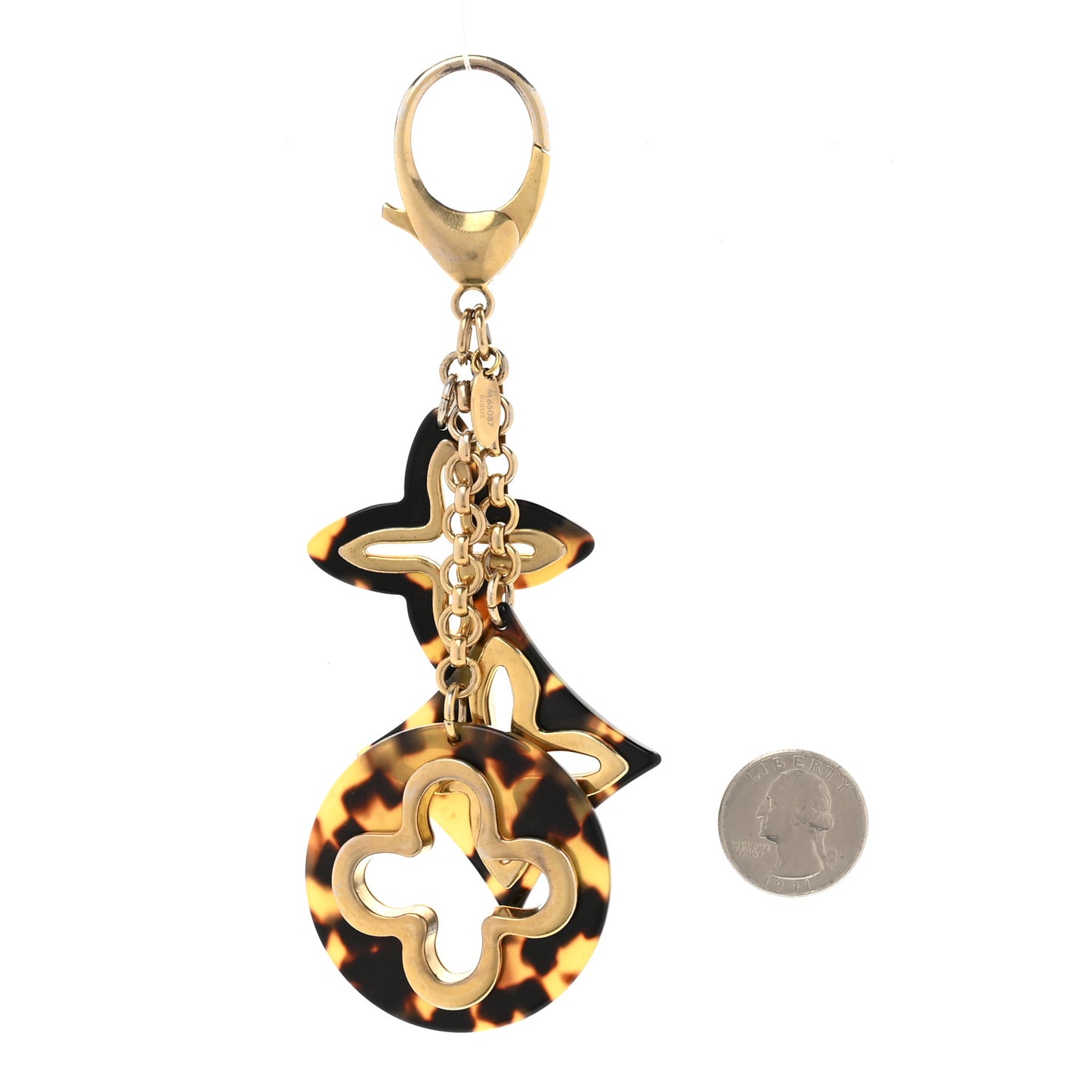 Insolence Bag Charm Ecaille