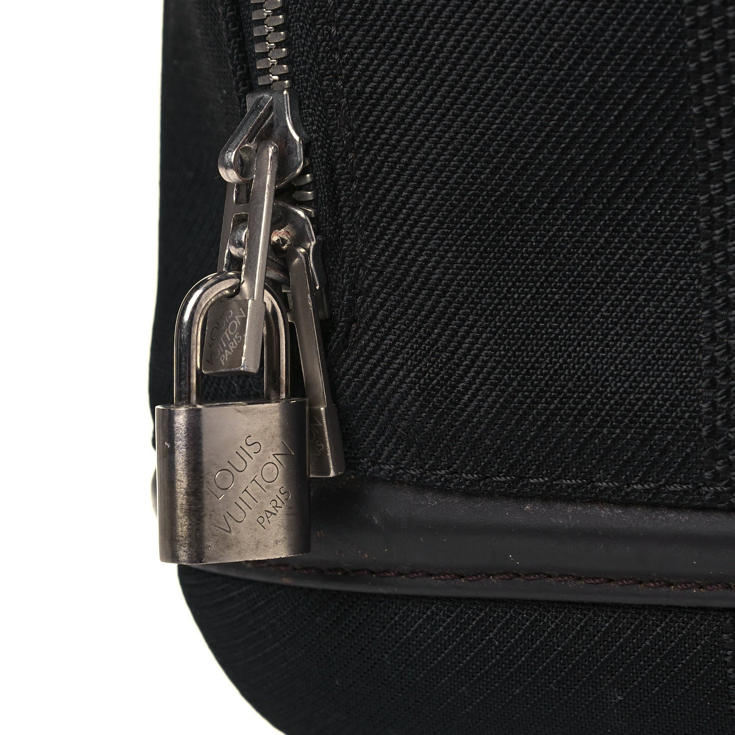 Louis Vuitton Damier Geant Conquerant 55 Roller Luggage Black 12 of 26