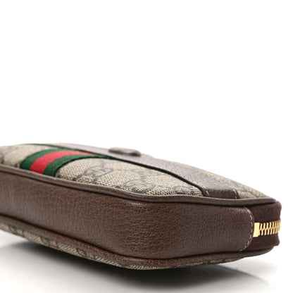 Gucci GG Supreme Monogram Ophidia Belted iPhone Case 85 34 Dark Brown 9 of 9