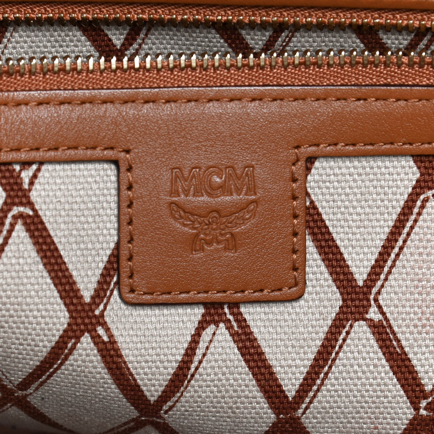 Visetos Toni Shopper Tote Cognac