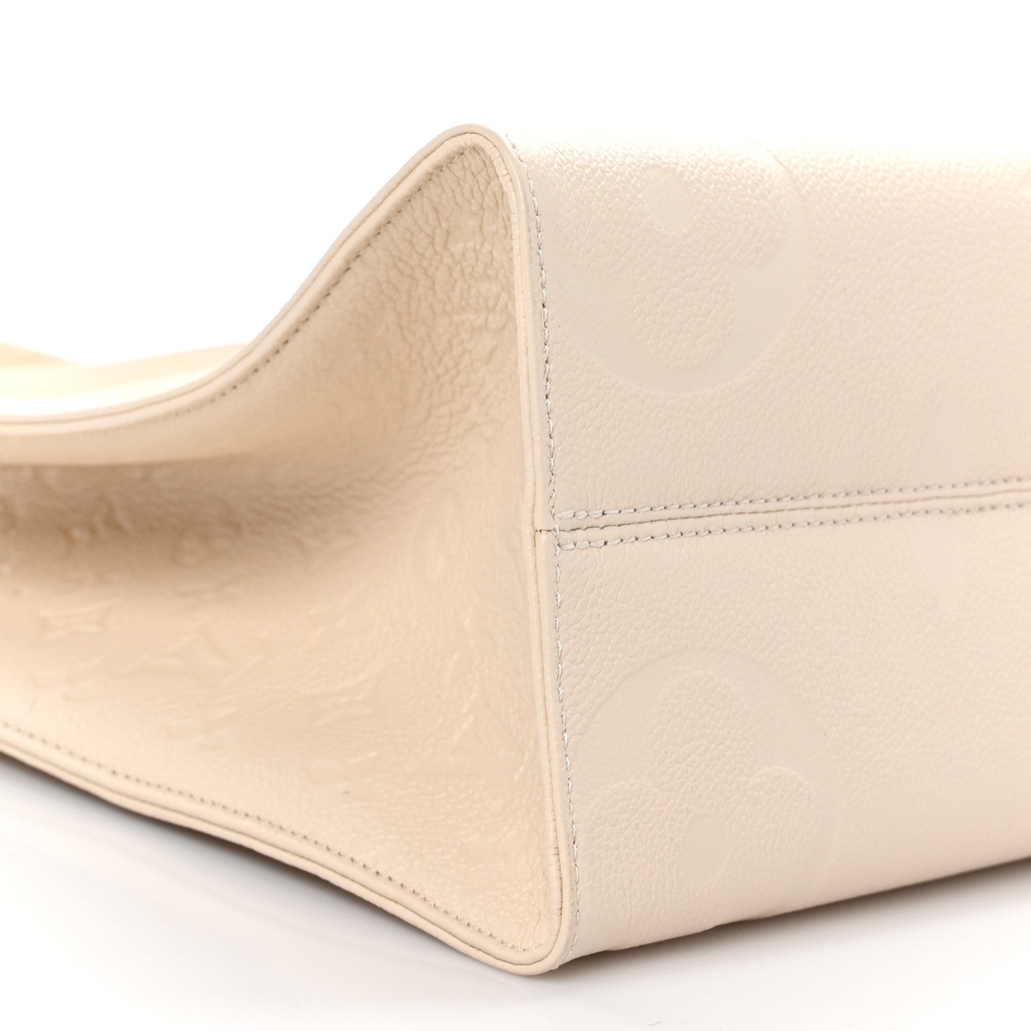 Louis Vuitton Empreinte Monogram Giant Onthego MM Creme 13 of 16