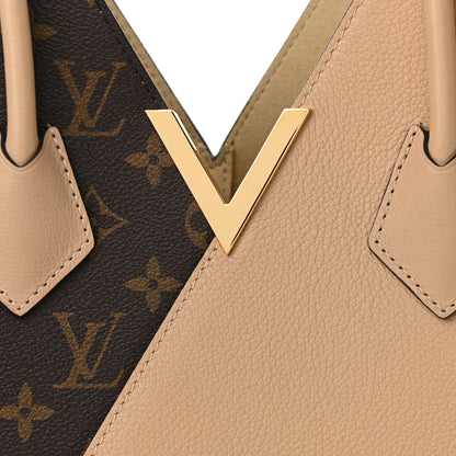 Louis Vuitton Calfskin Monogram Kimono Tote Dune 7 of 9