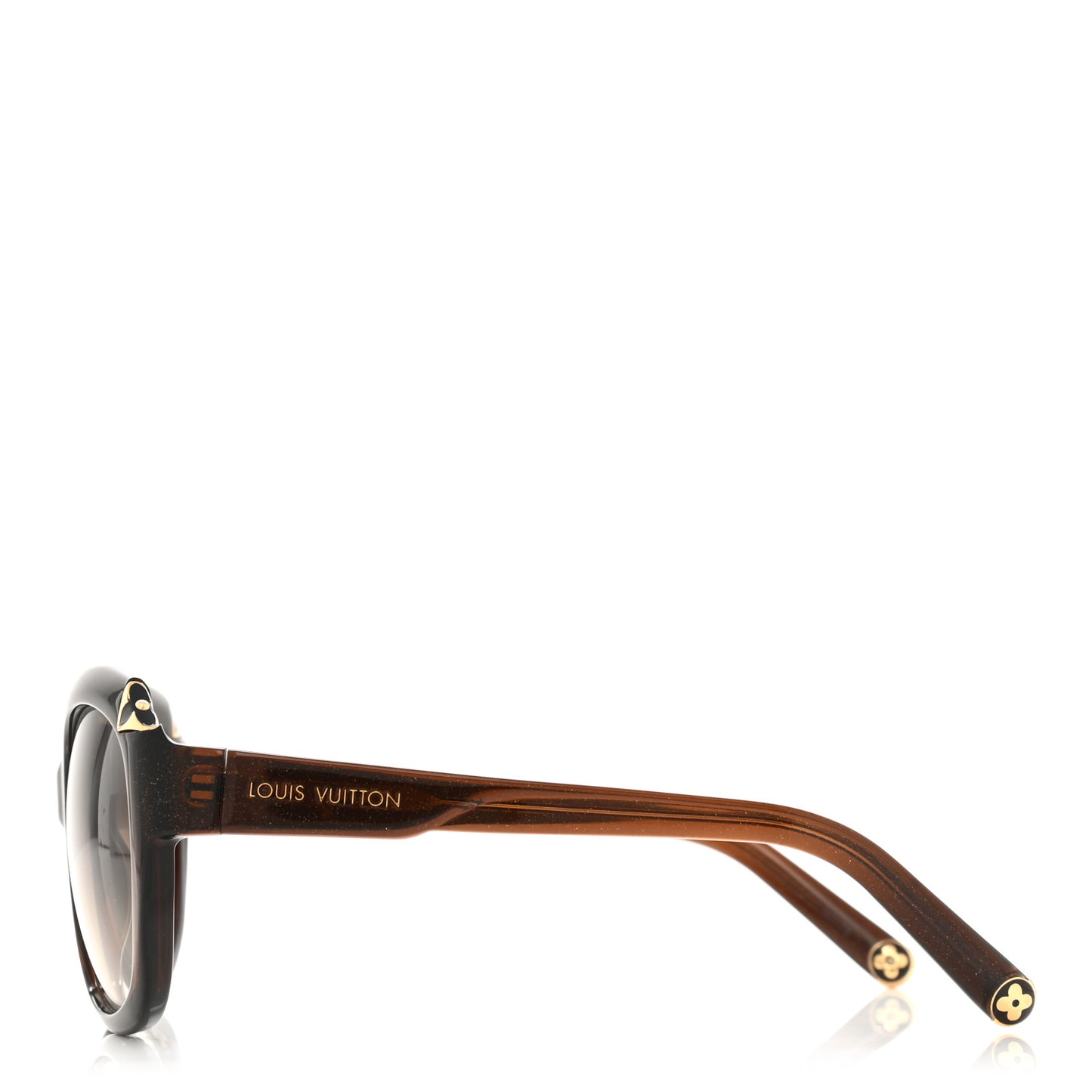 Acetate Hortensia Cat Eye Sunglasses Z0486W Brown Glitter