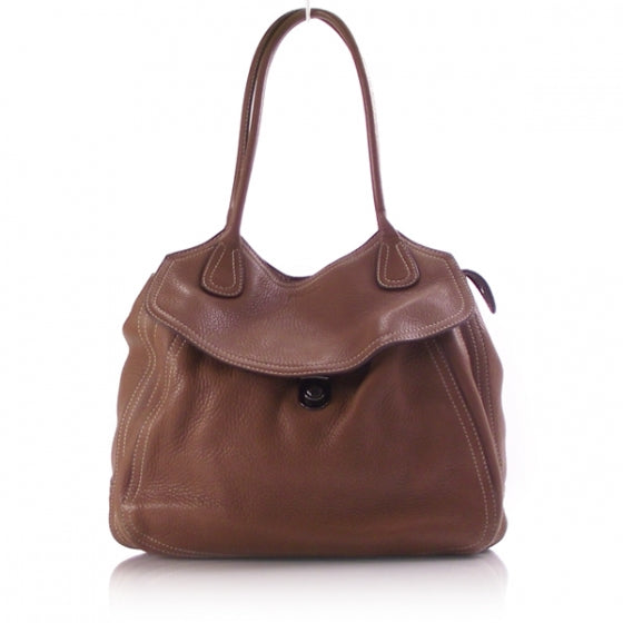 Prada Leather Flap Hobo 1 of 12