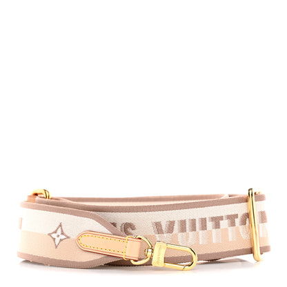 Louis Vuitton Jacquard Speedy Bandouliere 20 Shoulder Strap Beige 1 of 4