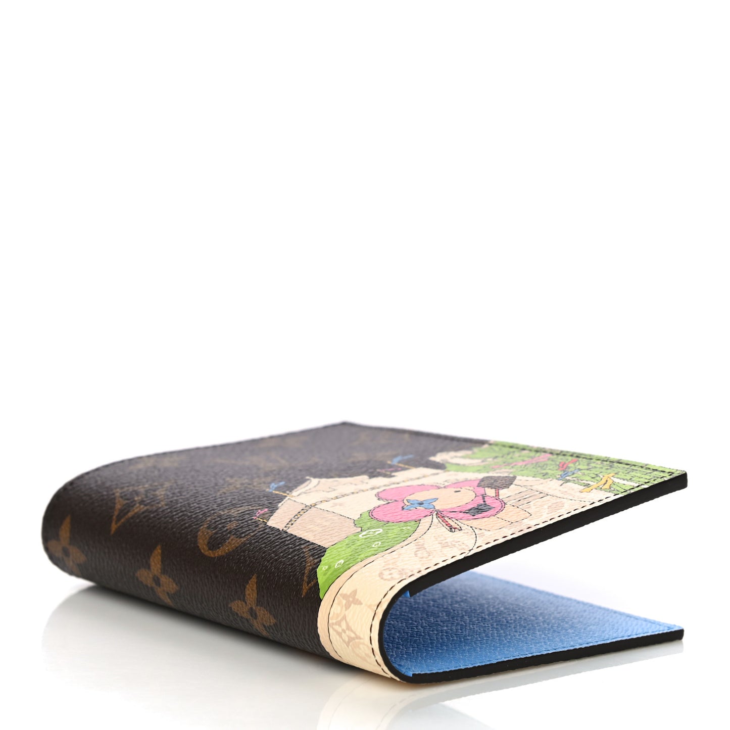 Monogram 2021 Christmas Animation China Passport Cover Myosotis Blue
